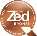 MSME ZED Bronze certification — Zero Defect Zero Effect